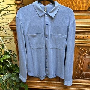 Lululemon knit button up flannel